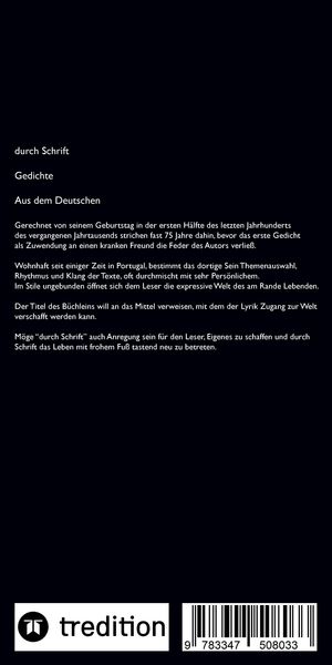 Produktbild: Durch Schrift