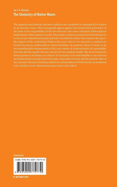 Produktbild: The Chemistry of Matter Waves