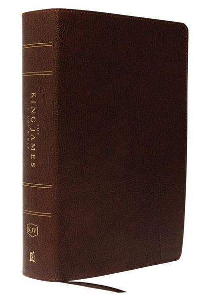 Produktbild: The King James Study Bible, Bonded Leather, Brown, Indexed, Full-Color Edition