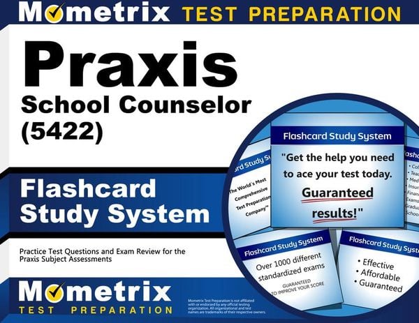 Produktbild: Praxis School Counselor (5422) Flashcard Study System