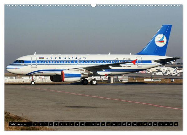 Produktbild: Airbus Airliners (Wandkalender 2026 DIN A2 quer), CALVENDO Monatskalender