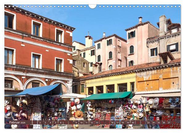 Produktbild: In Sehnsucht Dein Venedig (Wandkalender 2026 DIN A3 quer), CALVENDO Monatskalender
