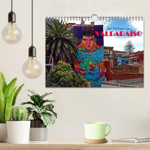 Produktbild: Die Farben von Valpara&iacute;so (Wandkalender 2026 DIN A4 quer), CALVENDO Monatskalender