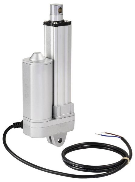 Produktbild: TRU COMPONENTS Elektrozylinder TC24-100-1000 TC-13492804 Hubl&auml;nge 100 mm Schubkraft 1000 N 24 V/DC 1 St.