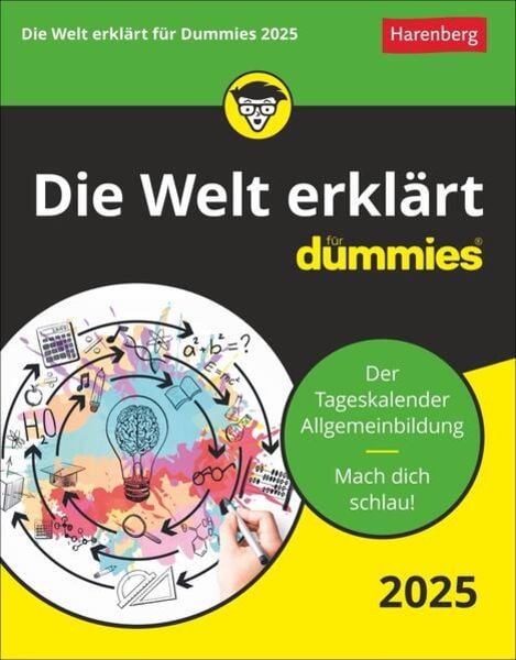 Die Welt erklärt für Dummies Tagesabreißkalender 2025