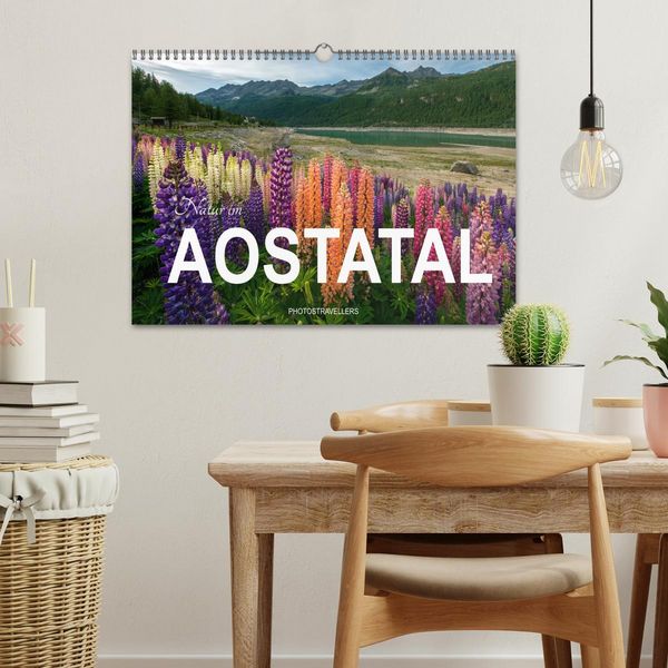 Produktbild: Natur im Aostatal (Wandkalender 2026 DIN A3 quer), CALVENDO Monatskalender
