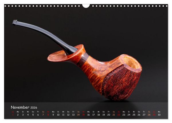 Produktbild: Pfeifenwelten (Wandkalender 2026 DIN A3 quer), CALVENDO Monatskalender
