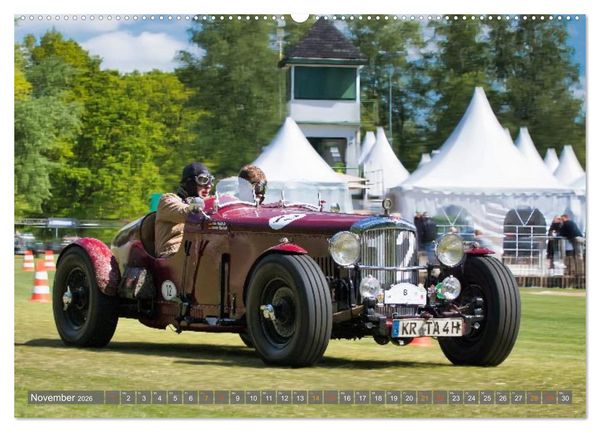 Produktbild: Historischer Rennsport - vom Feinsten (Wandkalender 2026 DIN A2 quer), CALVENDO Monatskalender