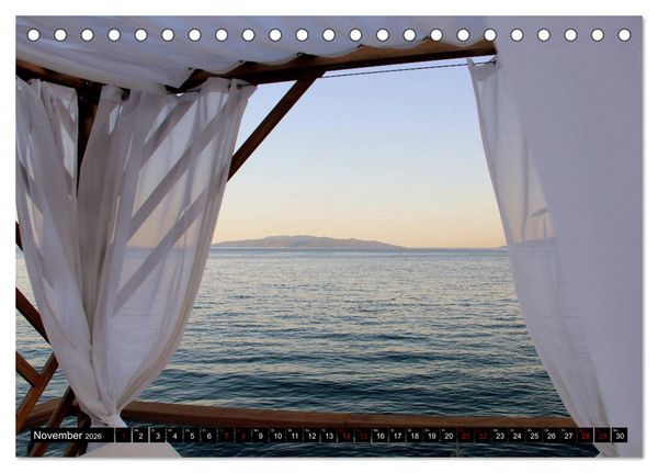 Produktbild: Kroatische Adria - Von Opatija bis Krk (Tischkalender 2026 DIN A5 quer), CALVENDO Monatskalender