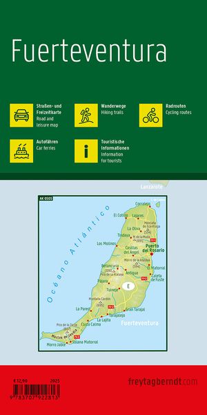 Produktbild: freytag & berndt Stra&szlig;enkarte Fuerteventura 1:100.000