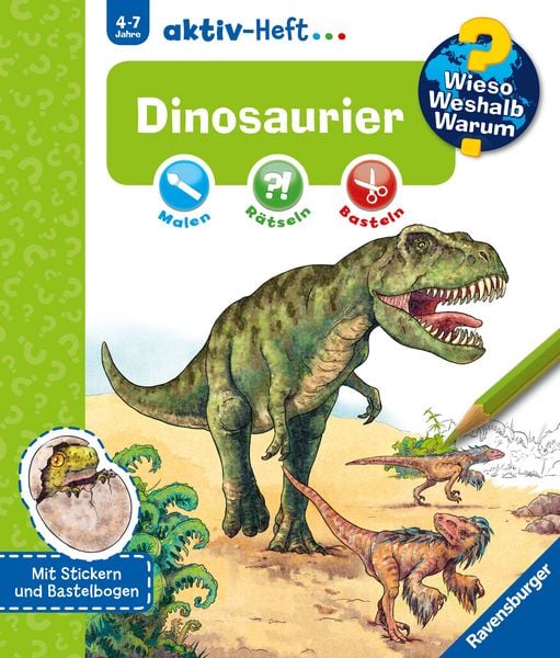 Produktbild: Wieso? Weshalb? Warum? aktiv-Heft - Dinosaurier