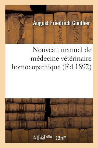 Produktbild: Nouveau manuel de m&eacute;decine v&eacute;t&eacute;rinaire homoeopathique