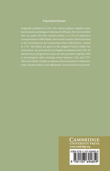 Produktbild: Documents of Catherine the Great