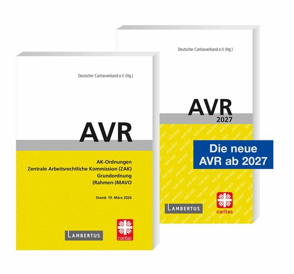 Produktbild: Paket AVR Buchausgabe 2026 + AVR 2027