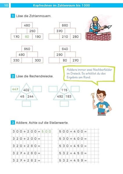 Produktbild: Die Mathe-Helden: Kopfrechnen 4. Klasse