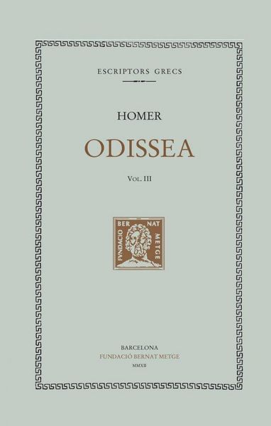 Produktbild: Odissea, vol. III (cants XIII-XVIII)