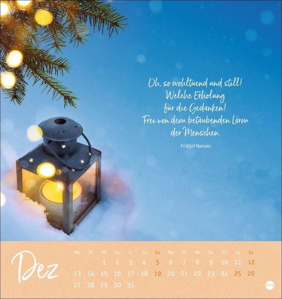 Produktbild: Stille Momente Postkartenkalender 2027