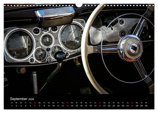 Produktbild: Oldtimer inside (Wandkalender 2026 DIN A3 quer), CALVENDO Monatskalender