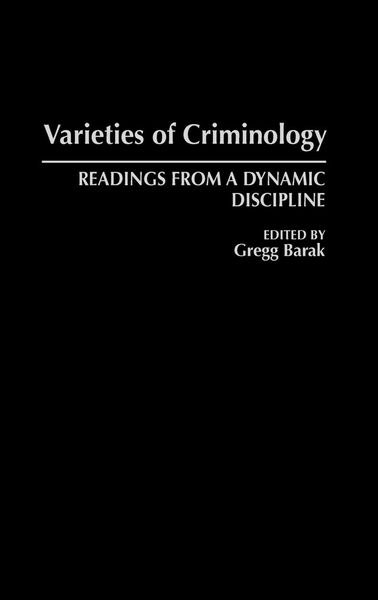 Produktbild: Varieties of Criminology