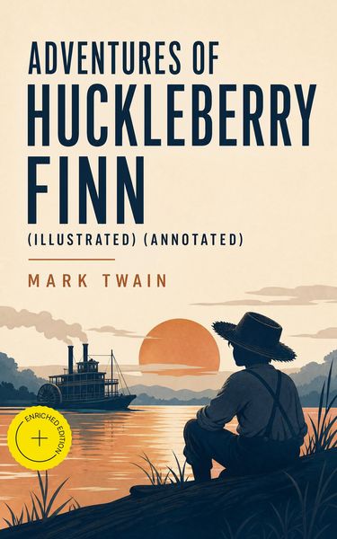 Produktbild: Adventures of Huckleberry Finn (Illustrated) (Annotated)