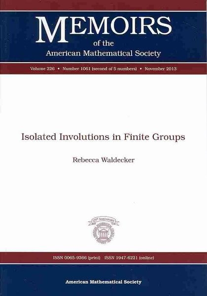 Produktbild: Waldecker, R:  Isolated Involutions in Finite Groups