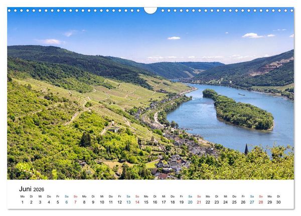 Produktbild: Rheingau - Rhein Riesling Kultur (Wandkalender 2026 DIN A3 quer), CALVENDO Monatskalender