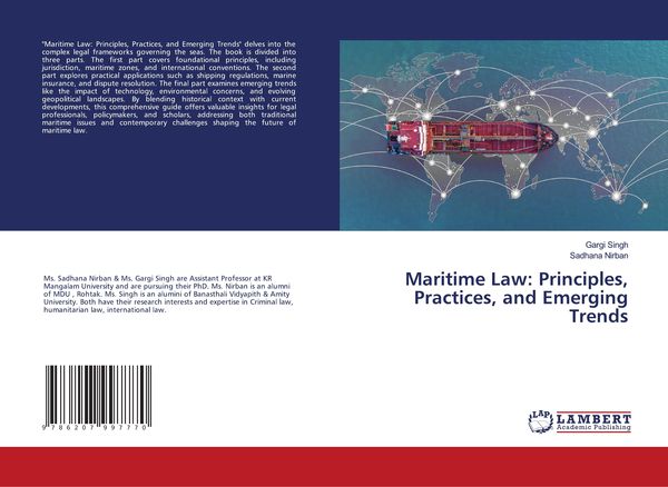 Produktbild: Maritime Law: Principles, Practices, and Emerging Trends