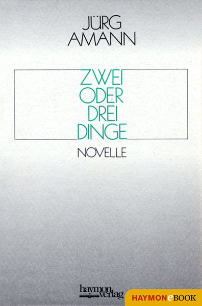 Produktbild: Zwei oder drei Dinge