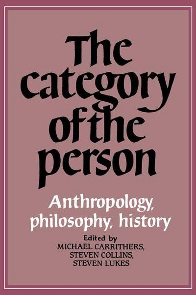 Produktbild: The Category of the Person