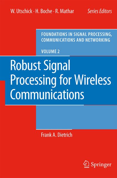 Produktbild: Robust Signal Processing for Wireless Communications