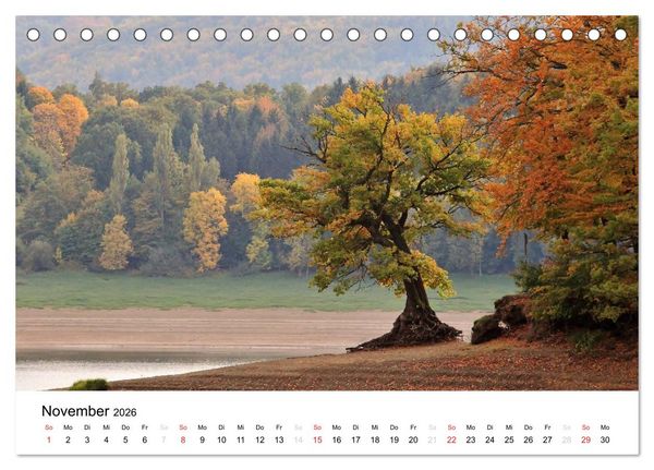 Produktbild: Mein Edersee 2026 (Tischkalender 2026 DIN A5 quer), CALVENDO Monatskalender