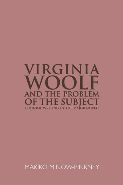 Produktbild: Virginia Woolf and the Problem of the Subject