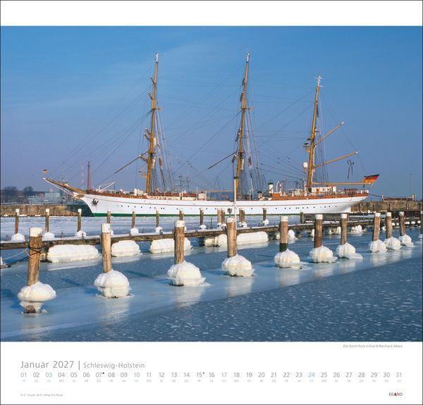 Produktbild: Schleswig-Holstein Edition Kalender 2027 - Land zwischen den Meeren