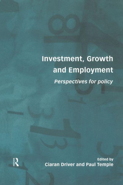 Produktbild: Investment, Growth and Employment
