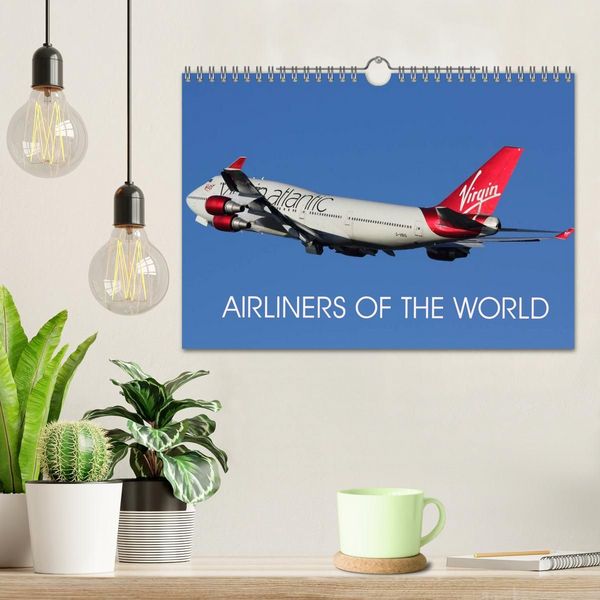 Produktbild: Airliners of the World (Wall Calendar 2027 DIN A4 landscape), CALVENDO 12 Month Wall Calendar