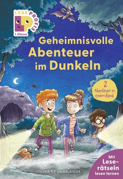 Produktbild: Leseprofis &ndash; Geheimnisvolle Abenteuer im Dunkeln, 1. Klasse (Doppelband)