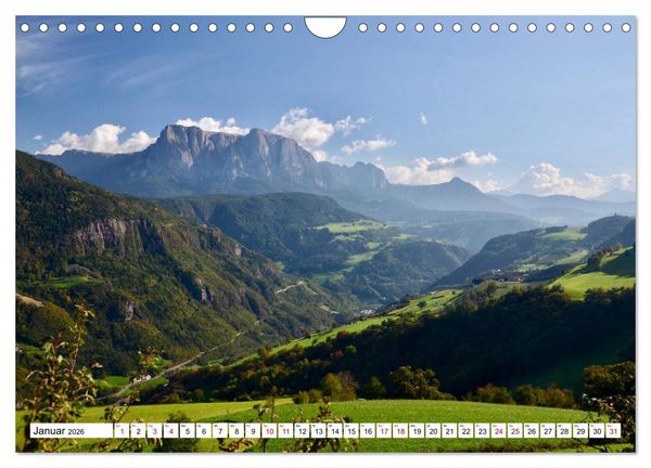 Produktbild: Der Schlern - Magie und Mythos im Herzen der Dolomiten (Wandkalender 2026 DIN A4 quer), CALVENDO Monatskalender