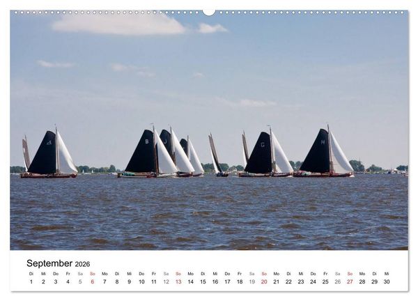 Produktbild: Friesland - Fryslan (hochwertiger Premium Wandkalender 2026 DIN A2 quer), Kunstdruck in Hochglanz