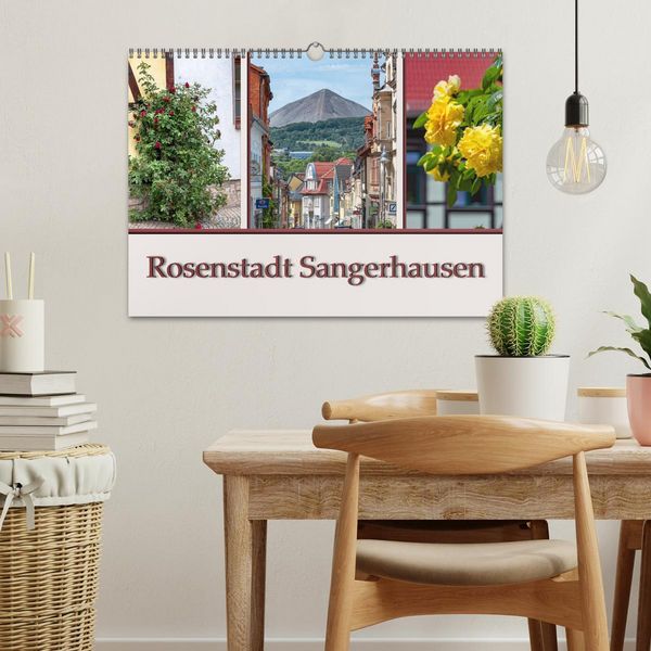 Produktbild: Rosenstadt Sangerhausen (Wandkalender 2026 DIN A3 quer), CALVENDO Monatskalender