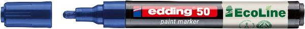 Produktbild: Edding 50 EcoLine 4-50-003 Lackmarker Blau 2 mm, 3mm