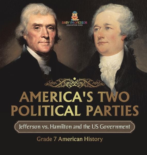 Produktbild: America's Two Political Parties | Jefferson vs. Hamilton and the US Government | Grade 7 American History