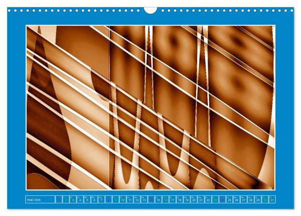 Produktbild: Art abstrait et contemporain (Calendrier mural 2026 DIN A3 vertical), CALVENDO calendrier mensuel