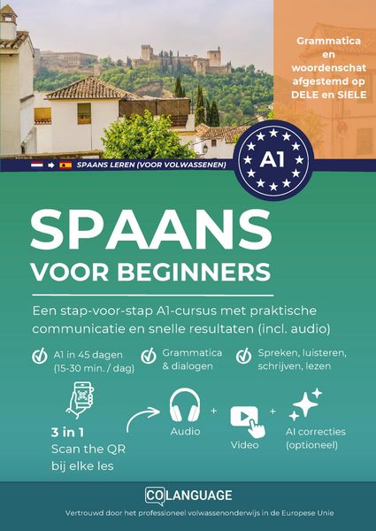 Produktbild: Spaans leren voor beginners - Complete A1-cursus
