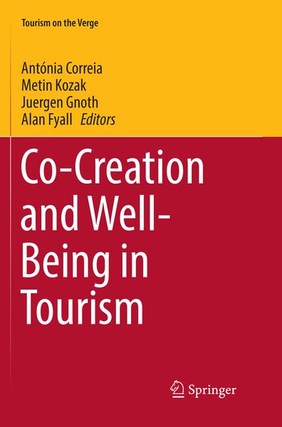 Produktbild: Co-Creation and Well-Being in Tourism