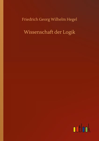 Produktbild: Wissenschaft der Logik
