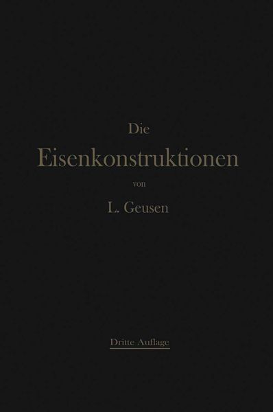 Produktbild: Die Eisenkonstruktionen