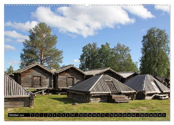 Produktbild: Sommer in Schwedens Lappland (Wandkalender 2026 DIN A2 quer), CALVENDO Monatskalender