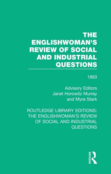 Produktbild: The Englishwoman's Review of Social and Industrial Questions