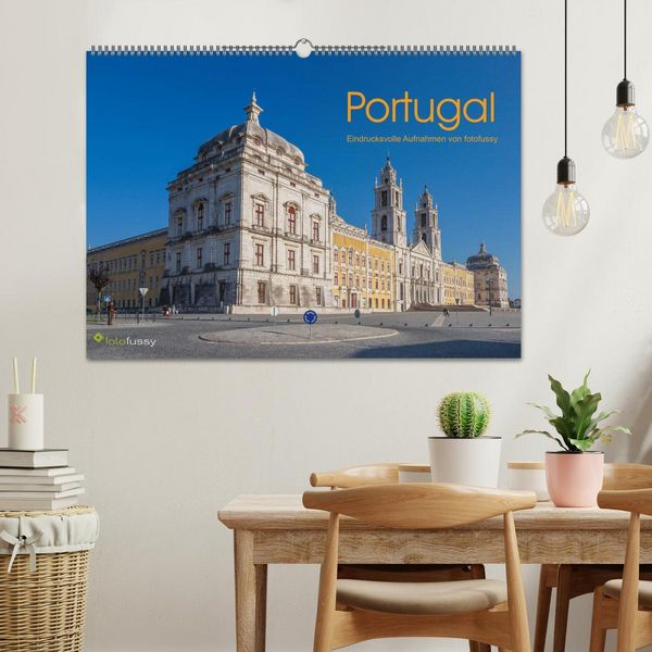 Produktbild: Portugal - Eindrucksvolle Aufnahmen von fotofussy (Wandkalender 2026 DIN A2 quer), CALVENDO Monatskalender