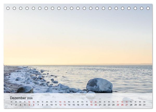 Produktbild: Schwedeneck Natur und Meer (Tischkalender 2026 DIN A5 quer), CALVENDO Monatskalender